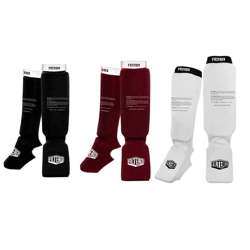 レガース シンガード すね当て キックボクシング 格闘技 ムエタイ レッグガード サポーター プロテクター フィルター付き 保護具 スポーツメンズ レディース ...