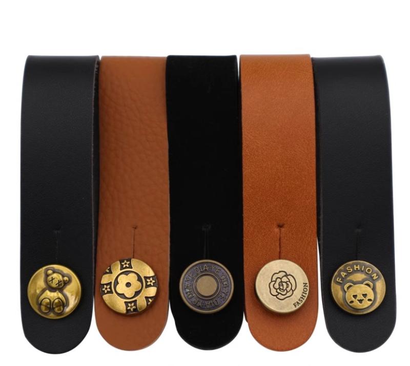 ギターストラップ おしゃれ レザー ギター ヘッド ストラップ ハンギング ネック 補助 ツール ブラック ブラウン