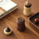 爪楊枝入れ つまようじケース 木製 卓上 おしゃれ キッチン雑貨 ウォールナット かわいい ホーム リビング ベージュ ブラウン