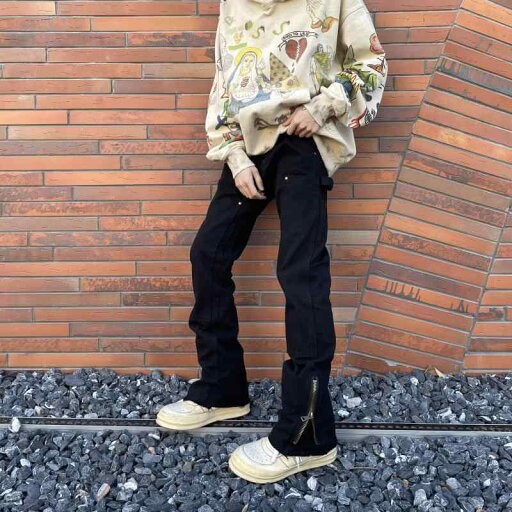 デニムパンツ メンズ ジーンズ ジーパン ズボン かっこいい おしゃれ カジュアル ストリート アメリカン ジッパー ストレート スリム 黒 デニムパンツ メンズ ジーンズ ジーパン ズボン かっこいい おしゃれ カジュアル ストリート アメリカン ジッパー ストレート スリム 黒