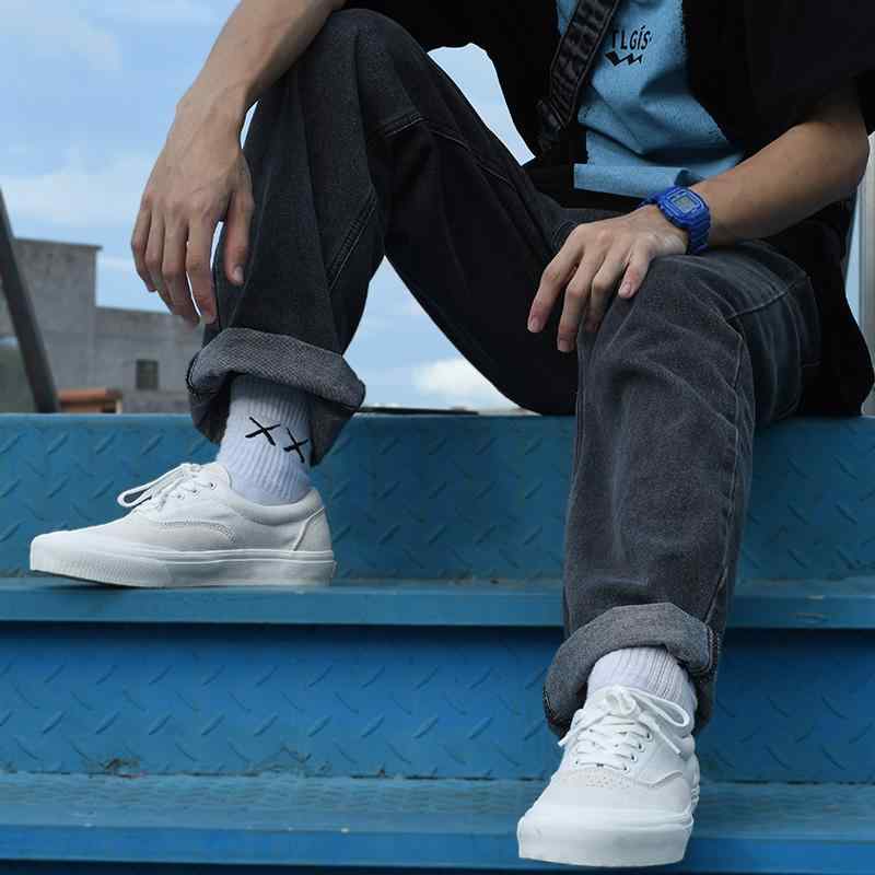 スニーカー シューズ 靴 メンズ レディース おしゃれ 学生 滑り止め スエード スケートボード ホワイト