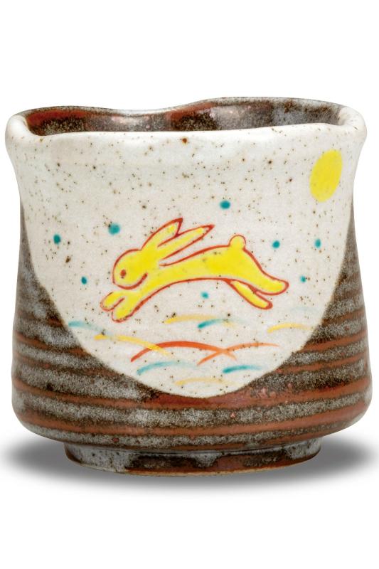 九谷焼 湯呑み茶碗（径8.2cm）