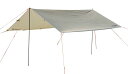 キャプテンスタッグ(CAPTAIN STAG) タープ レクタタープ セット 320×290cm UVカット 2000mm防水 【2~3人用】 バッグ付き トレッカー 【ホワイト/グリーン/カーキ】 UA-1083/UA-1085/UA-1089(4)