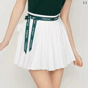 ゴルフウェア レディース ゴルフ 服 ショート プリーツ スカート 夏 ファッション スポーツ 白 赤 緑