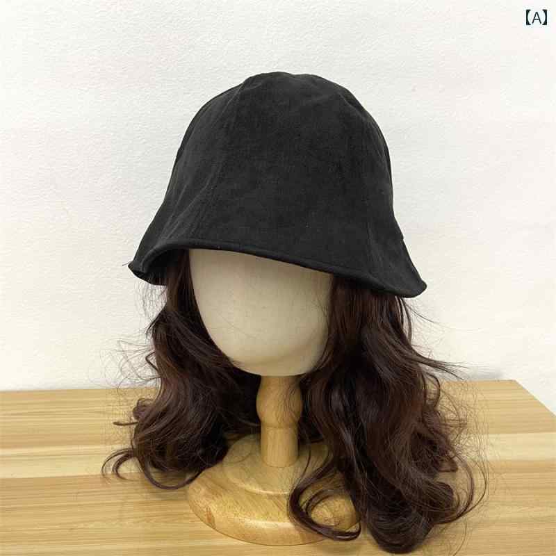 バケットハット レディース カジュアル 帽子 おしゃれ 春秋 黒 ブラウン