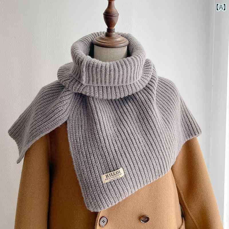 付け襟 タートル ニット レディース つけ襟 ハイネック レイヤード 重ね着風 おしゃれ セーター 秋冬 ..