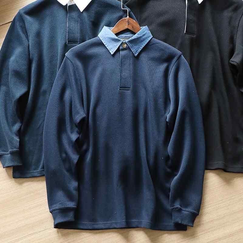 ゴルフウェア メンズ スポーツ トップス 春秋 おしゃれ カジュアル 長袖 ポロシャツ トレーナー ブラック ネイビー ホワイト