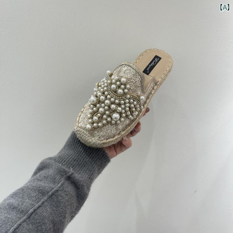 エスパドリーユ レディース スリッポン ぺたんこ フラットシューズ 歩きやすい かわいい おしゃれ イブ..