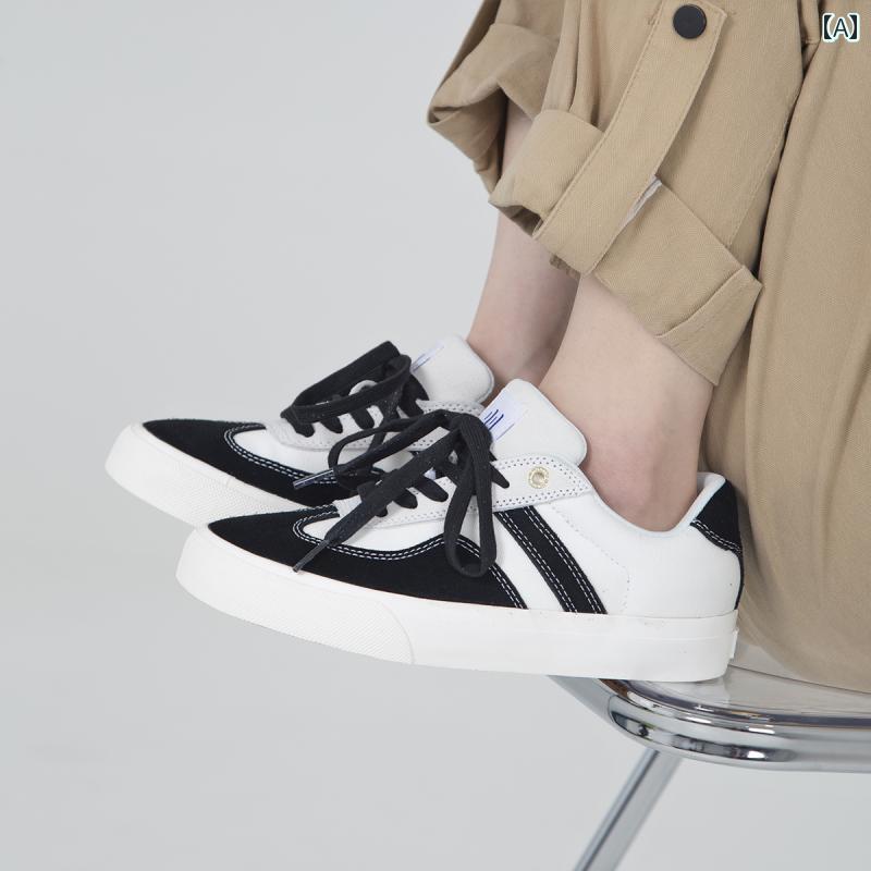 スニーカー シューズ メンズ トレーニング プロ キャンバス 耐摩耗 衝撃吸収 通気性 スポーツ スケート..