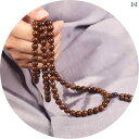 数珠 ネックレス メンズ レディース アクセサリー 白檀 仏 ビーズ 手持ち カップル ブレスレット