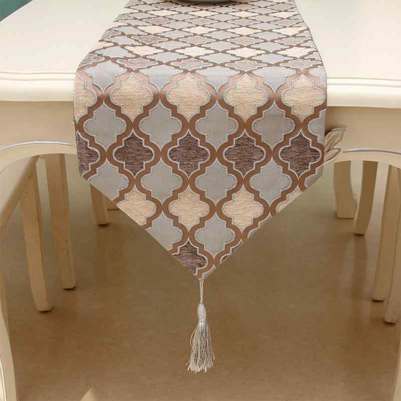 テーブルランナー おしゃれ テーブルクロス インテリア センター クロス 布 北欧 エンボス 中華 レスト..