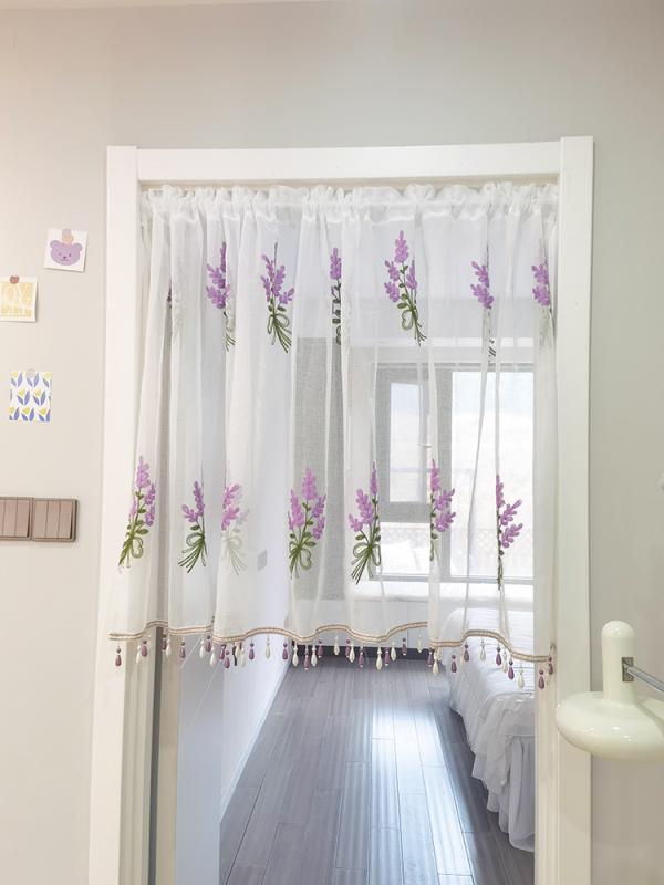 カフェカーテン おしゃれ 小窓 ホワイト レース キッチン ショート ドア 小さい アメリカン 布 パーティション カントリー