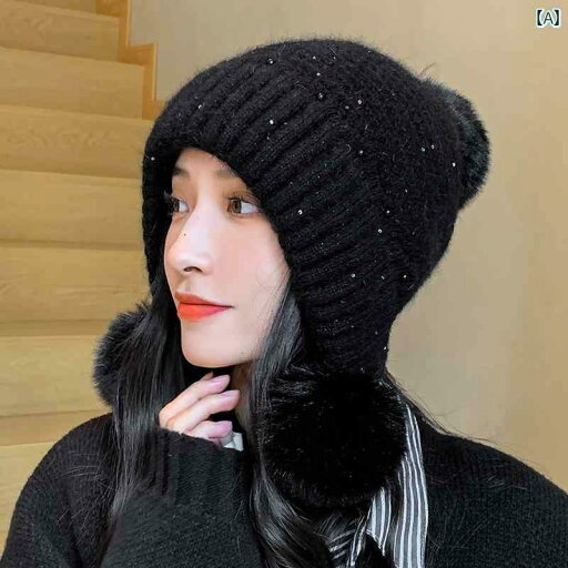 ニット帽 ポンポン レディース 帽子 防寒 ボンボン キャップ 秋冬 暖かい かわいい 韓国 ウール ファー 耳あて 黒 ピンク ベージュ ニット帽 ポンポン レディース 帽子 防寒 ボンボン キャップ 秋冬 暖かい かわいい 韓国 ウール ファー 耳あて 黒 ピンク ベージュ