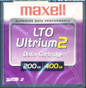 maxell LTO Ultrium2 データカートリッジ(200GB/圧縮時400GB) 1巻パック LTOU2/200 XJ B