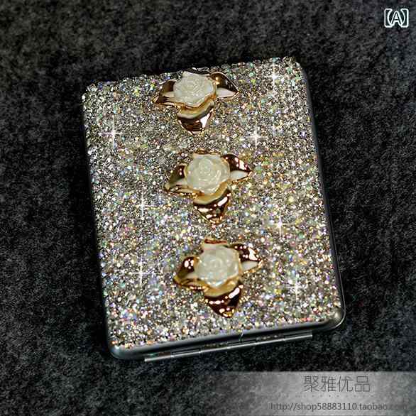 タバコケース おしゃれ かわいい レディース ポータブル 20本パック ステンレス スチール きらきら ラインストーン シガレットケース ギフト