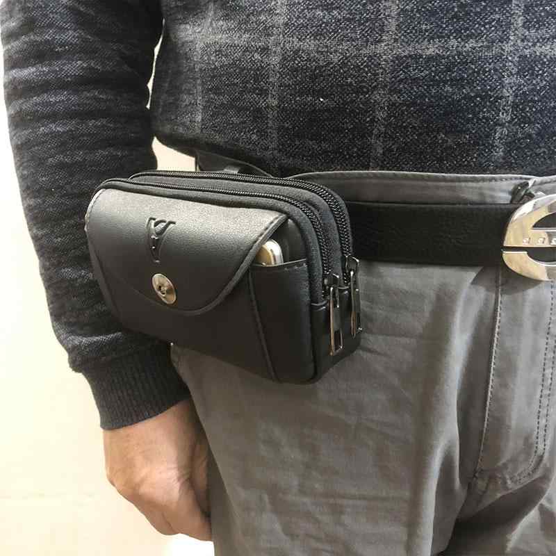 ベルトポーチ メンズ ウエストバッグ アウトドア ミリタリー おしゃれ かっこいい ポータブル 多機能 仕事 携帯電話 旅行 レジャー 高齢者 建設 現場 ケース 黒