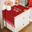 サイドテーブル カバー キャビネット クロス インテリア 寝室 お祝い 装飾 結婚式 洗濯機