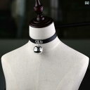 チョーカー 黒 ネックレス レディース アクセサリー おしゃれ スタッズ ペンダント パンク PU レザー ブラック