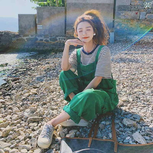 オーバーオール サロペット パンツ つなぎ レディース カジュアル 春夏 薄手 韓国 ストリート グリーン ブラック ピンク オーバーオール サロペット パンツ つなぎ レディース カジュアル 春夏 薄手 韓国 ストリート グリーン ブラック ピンク