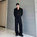 ジャケット スパンコール メンズ 衣装 ステージ 秋 おしゃれ ファッション ショート丈 韓国 光沢 軽量 ブラック ホワイト