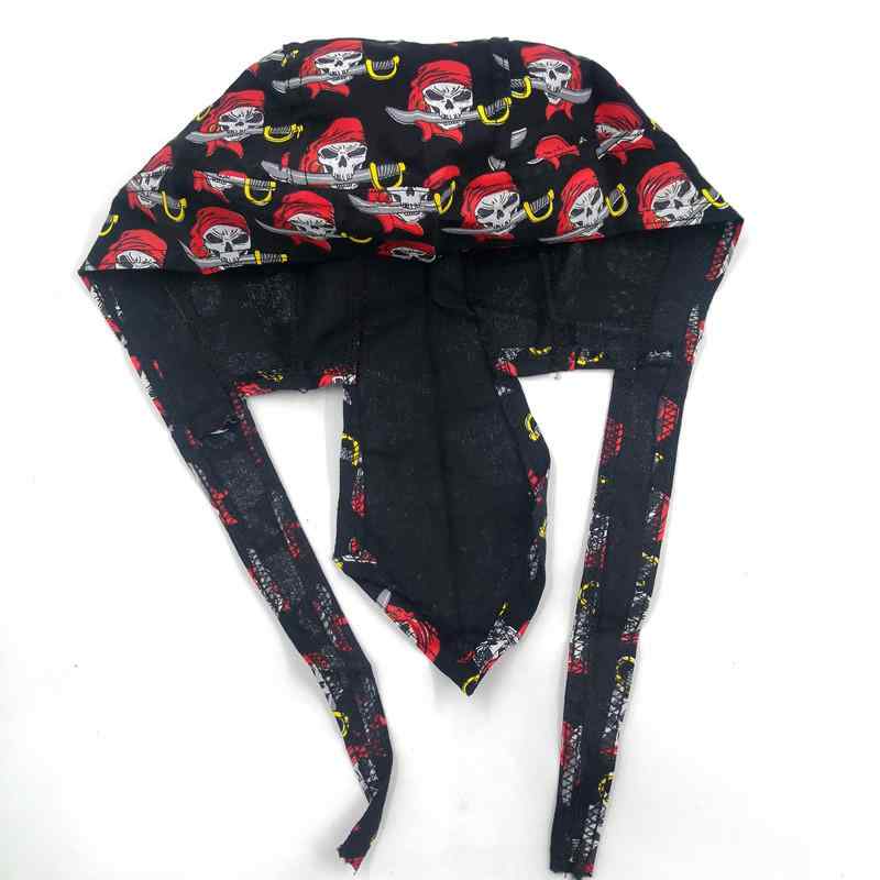 バンダナキャップ インナー 帽子 メンズ レディース ナイフ スカル 海賊 バッグ ターバン 春夏秋 サイ..