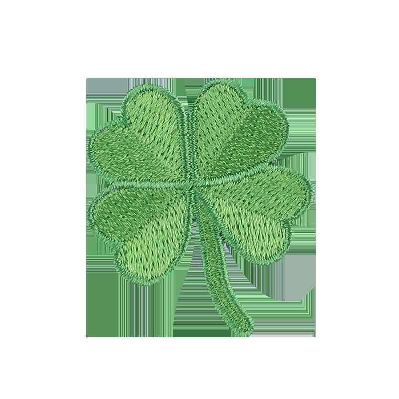 ワッペン アップリケ 刺繍 装飾 パッチ DIY リメイク 手芸 新鮮 四つ葉 クローバー ステッカー Tシャツ..