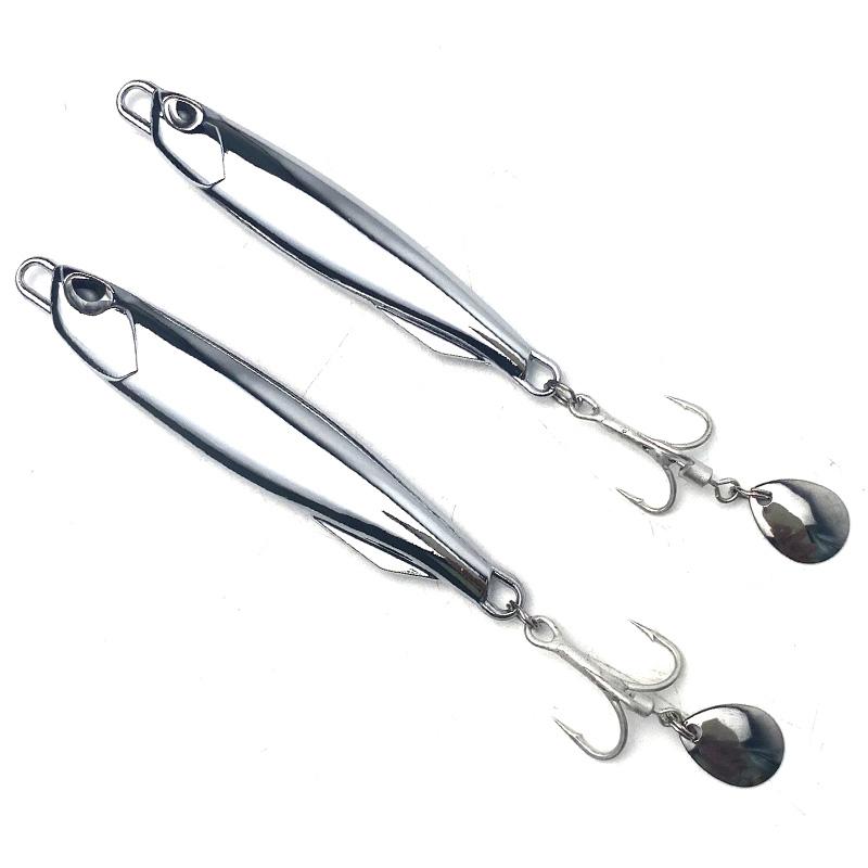 釣り ルアー 疑似餌 ミラー 電気 メッキ 鉄板 ロング マルチ 回転 スパンコール クイックドロー サワラ..