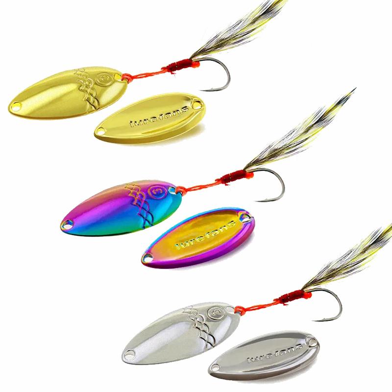 釣り ルアー 疑似餌 淡水魚 遠投 スパンコール 水滴 縞模様 川 湖 ため池 アウトドア ゴールド シルバー