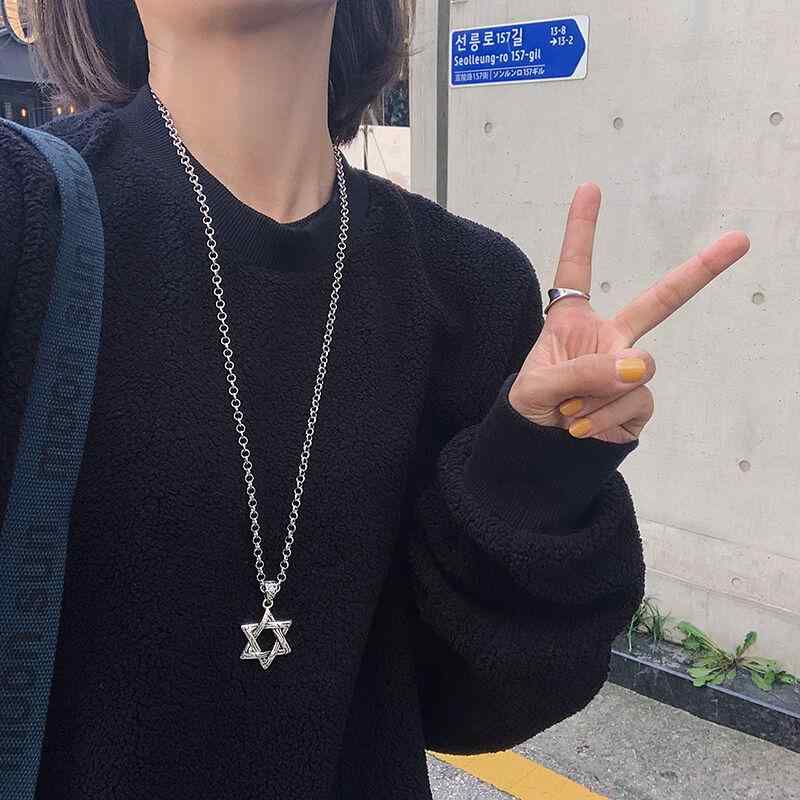 ネックレス レディース アクセサリー ヒップホップ クール 楽しい ロング ペンダント セーターチェーン..