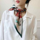 スカーフ メンズ 紳士 レディース おしゃれ 春夏秋 長い 薄手 細い リボン結び バッグ ネクタイ アクセサリー グリーン レッド