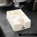 コーヒー タンパー 埋立圧器 バリスタ エスプレッソ ツール 器具 プレス マシン ハンドル ホワイト ブラック