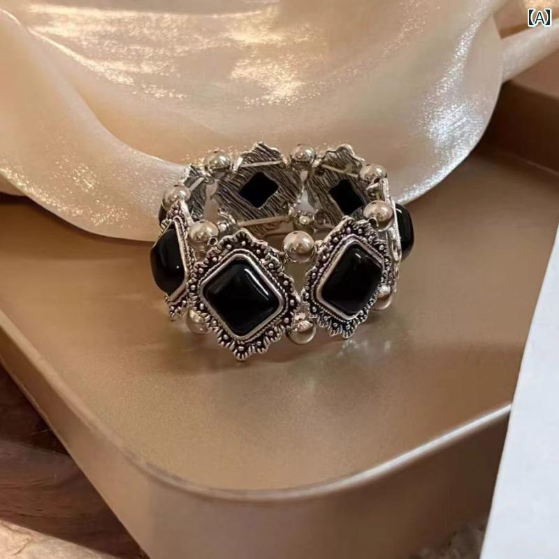 ブレスレット レディース バングル アクセサリー おしゃれ かわいい ジュエリー レトロ エキゾチック ..