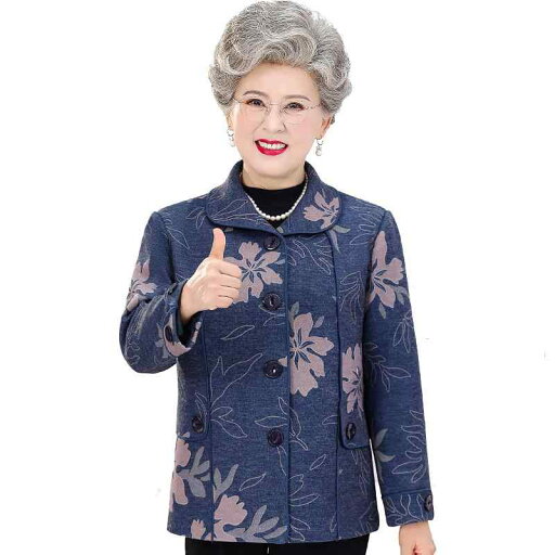 シニア おしゃれ 上品 中高年 高齢者 レディース 大きいサイズ ウール コート トップス 春秋 パープル ブルー シニア おしゃれ 上品 中高年 高齢者 レディース 大きいサイズ ウール コート トップス 春秋 パープル ブルー