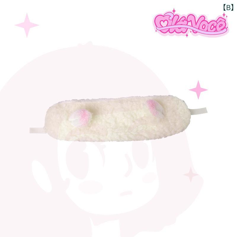 耳あて レディース イヤーマフ かわいい ファー 暖かい ロリータ 耳付き ファッション レッド ホワイト