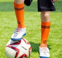 サッカーソックス 子供 男の子 女の子 靴下 ジュニア 膝上 春秋 滑り止め スポーツ 学生 黒 白 オレンジ