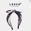 カチューシャ 幅広 ヘアバンド 上品 ヘアアクセサリー レディース フレンチ ガーリー レトロ リボン パープル