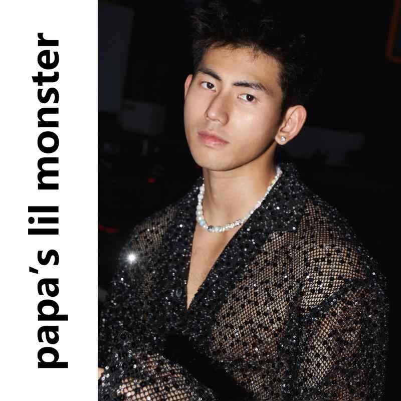 シャツ メンズ カジュアル アメリカン 夏 長袖 トップス スパンコール ラメ ポインテッドカラー ブラック