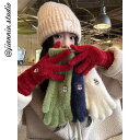 手袋 グローブ レディース ファー かわいい 雪だるま 刺繍 暖かい スマホ対応 冬 ネイビー ピンク グリーン