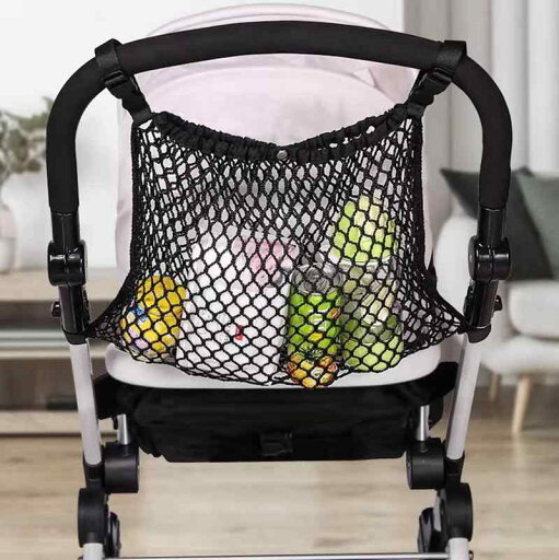 ベビーカーバッグ おしゃれ 小物入れ 収納 買い物 ハンギング 落下防止 大容量 ポケット アクセサリー 黒 ベビーカーバッグ おしゃれ 小物入れ 収納 買い物 ハンギング 落下防止 大容量 ポケット アクセサリー 黒