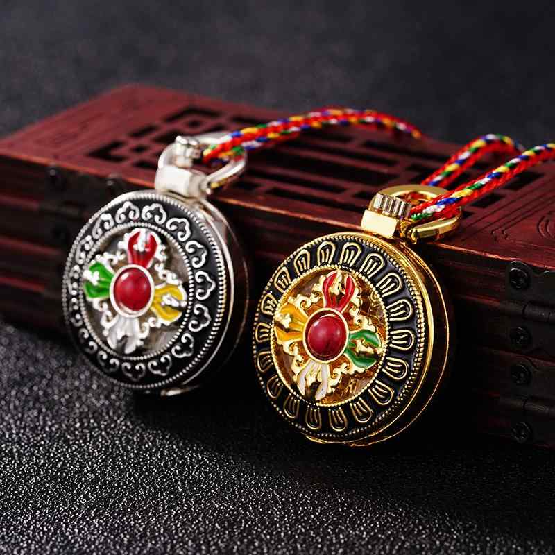 ネックレス メンズ アクセサリー レディース カップル レトロ マントラ ペンダント お守り シルバー ゴールド