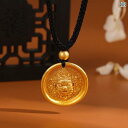 ネックレス ストラップ メンズ レディース アクセサリー 般若 ペンダント マントラ 携帯電話 チェーン バッグ ゴールド