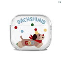 イヤホンケース 透明 クリア 保護 かわいい シリコン ヘッドセット ボックス ソフト 白 犬