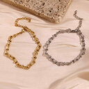 アンクレット レディース アクセサリー ジュエリー 14K シンプル ステンレス チェーン ゴールド シルバー