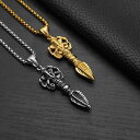 ネックレス メンズ レディース アクセサリー ペンダント レトロ ヒップホップ ジュエリー シルバー ゴールド