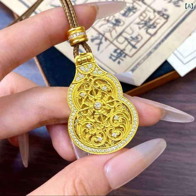 ネックレス メンズ レディース カップル アクセサリー ジュエリー ファッション ペンダント ロープ ゴールド