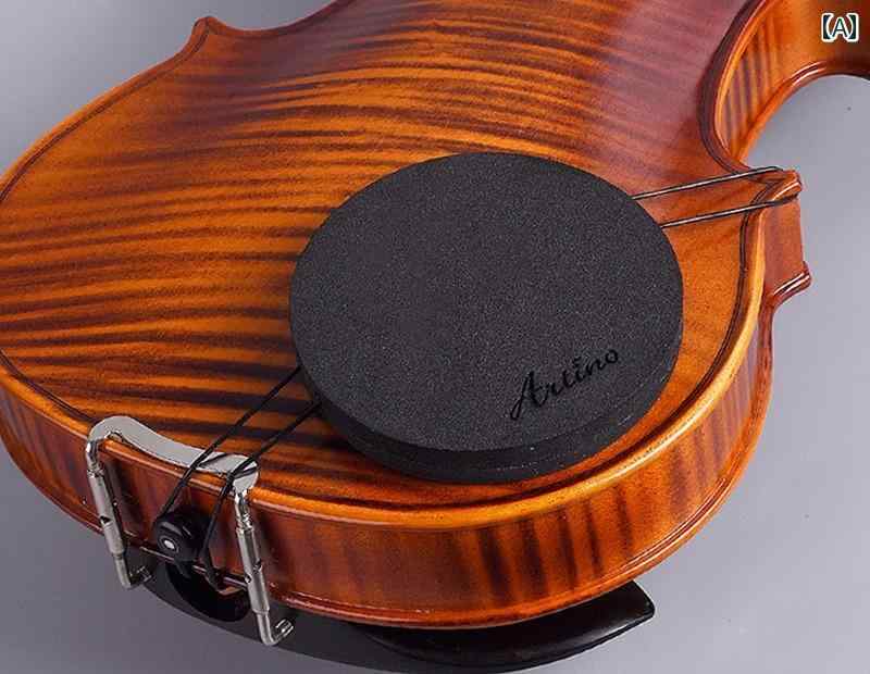 バイオリン 肩当て スポンジ 肩パッド 厚手 スポンジ クッション ラウンド ロープ 黒 クジラ カニ