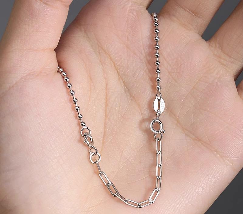 ブレスレット アジャスター チェーン 延長 アクセサリー ジュエリー ダブルバックル ファッション ゴールド シルバー