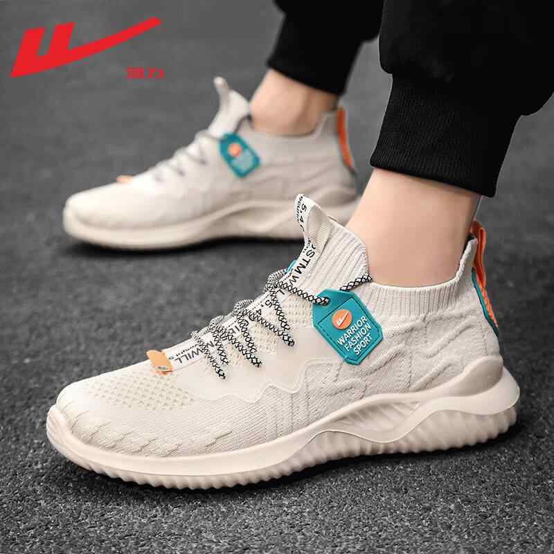 カジュアルシューズ メンズ 靴 春 通気性 メッシュ 軽量 衝撃吸収 ランニング スポーツ トレーニング ベージュ ブラック