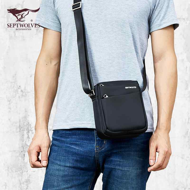 ショルダーバッグ メンズ 紳士用 防水 縦型 斜め掛け 鞄 カバン スポーツ 小さめ