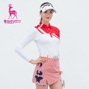 ゴルフ ウェア 長袖 Tシャツ ポロシャツ レディース スポーツ インナー レディース用 ストレッチ